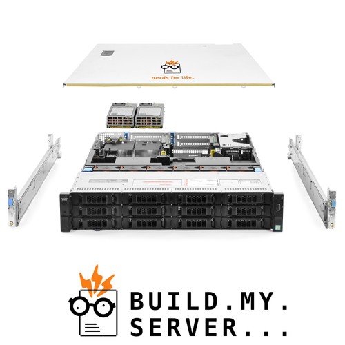 Dell PowerEdge R730xd Server 12-Bay LFF 2.60Ghz 28-Core 192GB RAM 14x Caddies - Picture 1 of 5