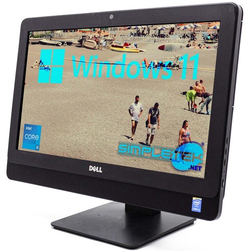 Dell Aio 3030 19,5" I5 4590S 8Go 120Go Pc Windows 11 Graphique Phot Rénové - Photo 3/8