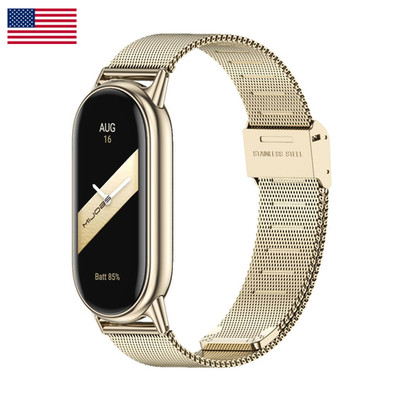 Mijobs Strap For Xiaomi Mi Band 10/9/8 Breathable Replacement Strap For Mi Fit