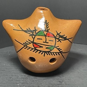希少・正規品】中国伝統楽器 塤（シュン） 云新楽器製 G調 8孔 蓮彫刻