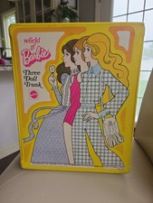 Vintage 1970s World of Barbie 3 Doll Case
