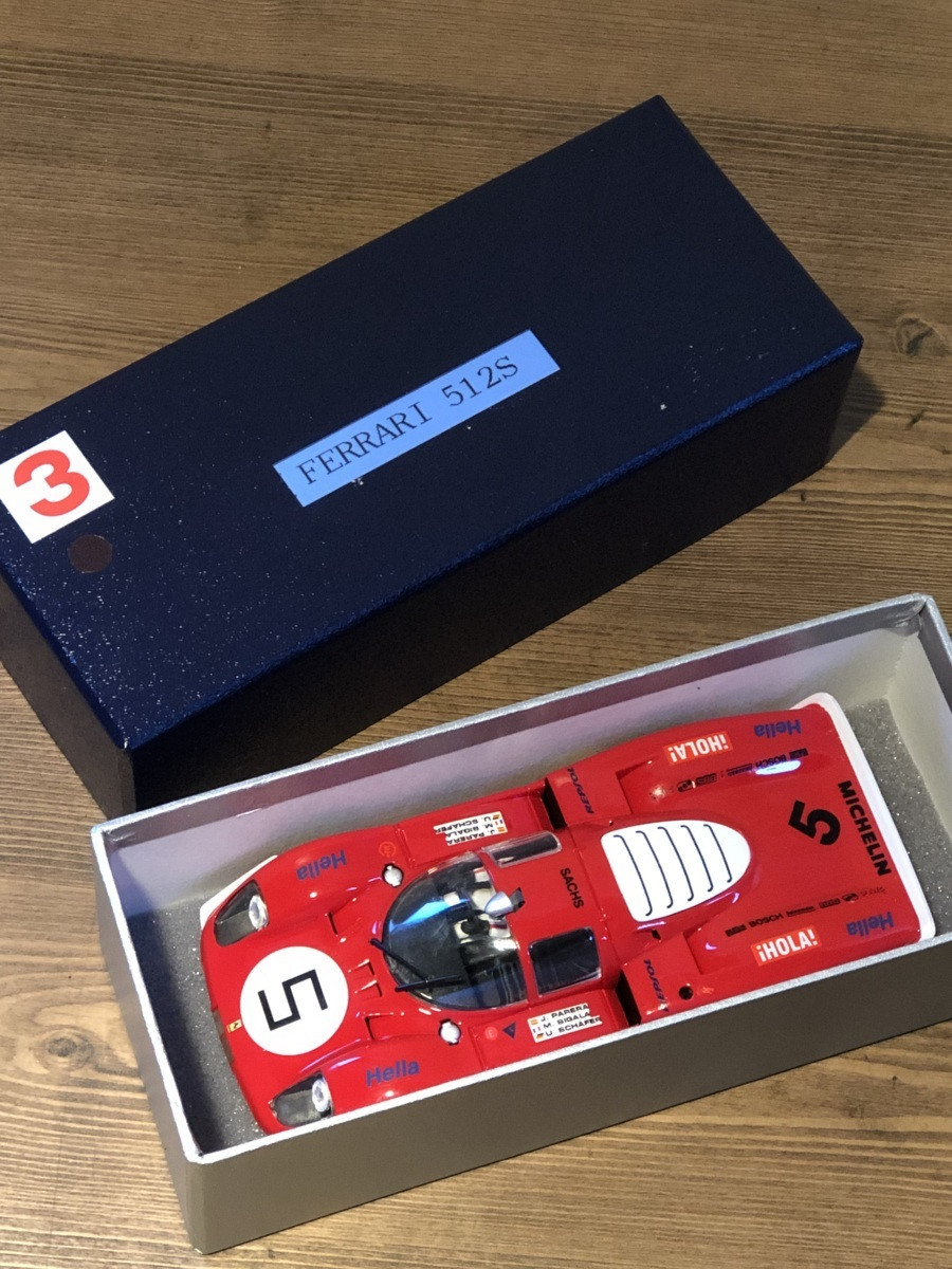 Slot car 1/32 Ferrari 512S Coda Lunga FLY Out of Print with