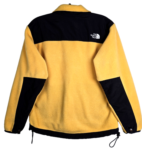 The North Face Vintage Denali Women's Size Medium Polartec Yellow Fleece Jacket - Picture 12 of 19