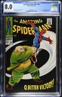Amazing Spider-Man #60 High Grade CGC 8.0 1968 Kingpin Cover Brand New Slab