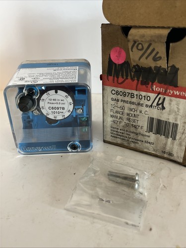 pressostato gas honeywell C6097B1010 NOS - Foto 1 di 4