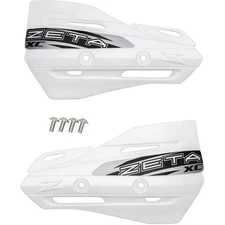ZETA XC Protector Handguard Shields - White ZE72-3110