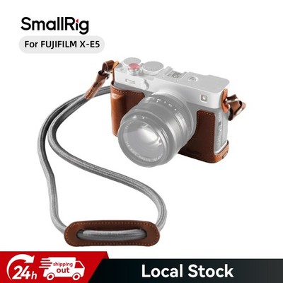 SmallRig Camera Leather Case Kit for FUJIFILM X-E5 (Brown / Black)