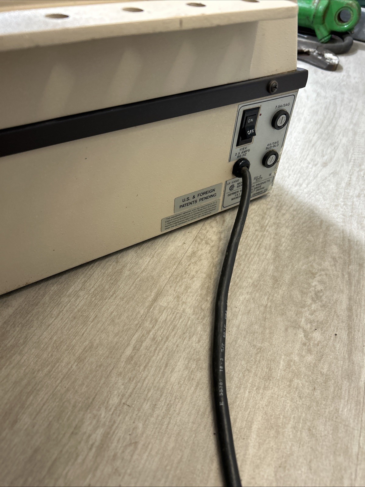 Gerber SignMaker Graphix 2 Gsp With Module READ DESCRIPTION Powers On UNTESTED