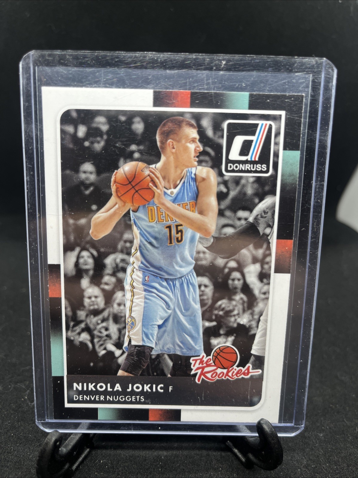 2015-16 Panini Donruss NIKOLA JOKIC The Rookies ROOKIE CARD RC MVP NUGGETS #43