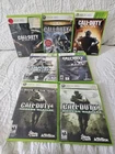 Lot of 7 Call of Duty Games Xbox 360 All Complete Cib
