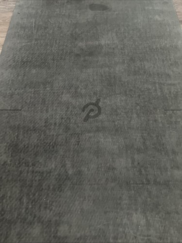 Peloton exercise workout mat 26"x70" Preowned 5mm thick Minor Scuff - Picture 7 of 8