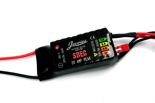 Jervies R/C 20A SBEC selectable Volta - Picture 3 of 4