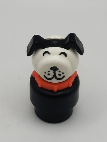 Vintage Fisher Price Little People Fireman and Dog - Picture 6 of 7