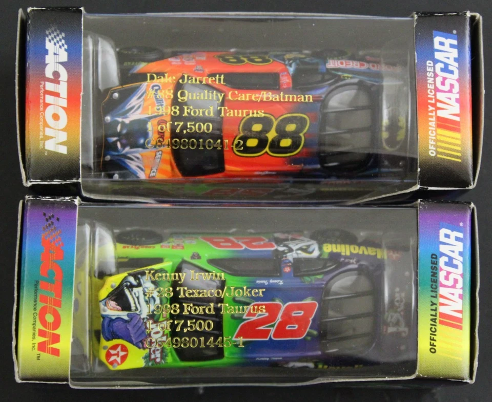 NASCAR Racing Action Platinum Series Batman & Joker Collectible Cars  (503) - Image 2 of 2