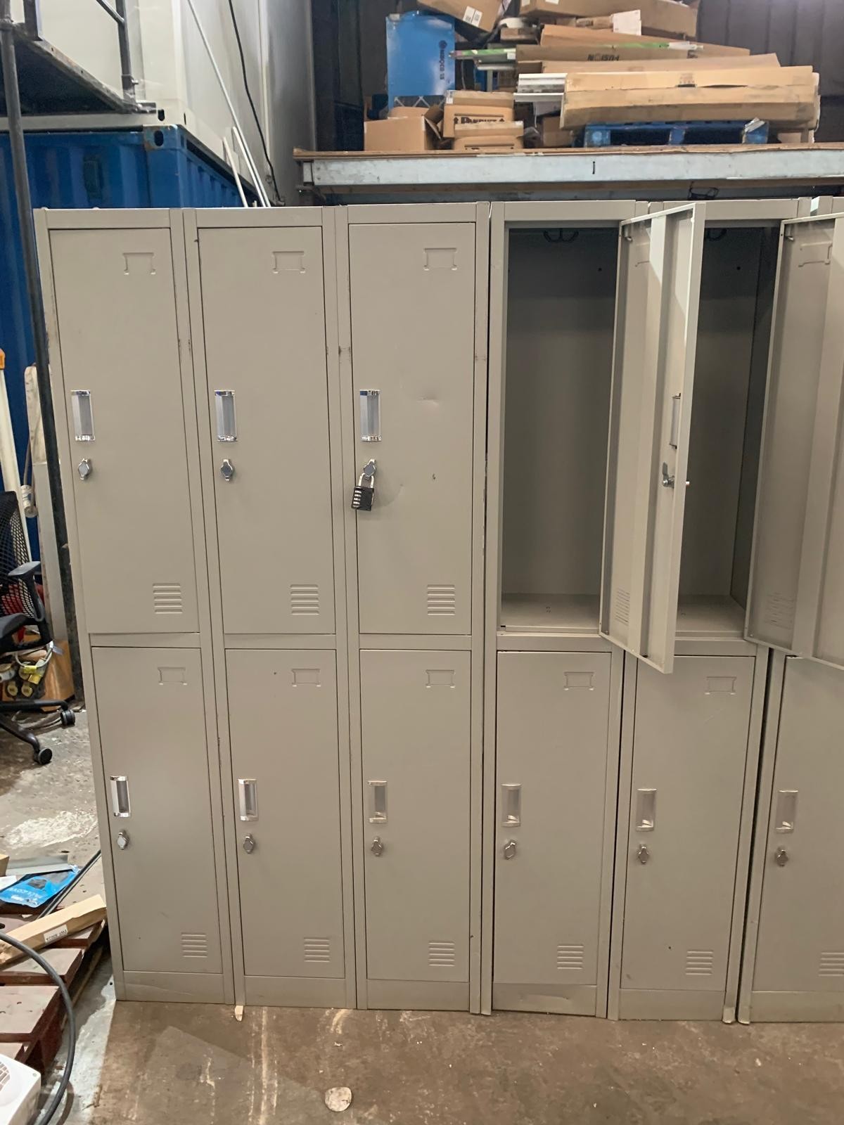 steel lockers 6ft