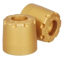 Ariete 12997/YARO Alu-Rub Bar Ends - Gold