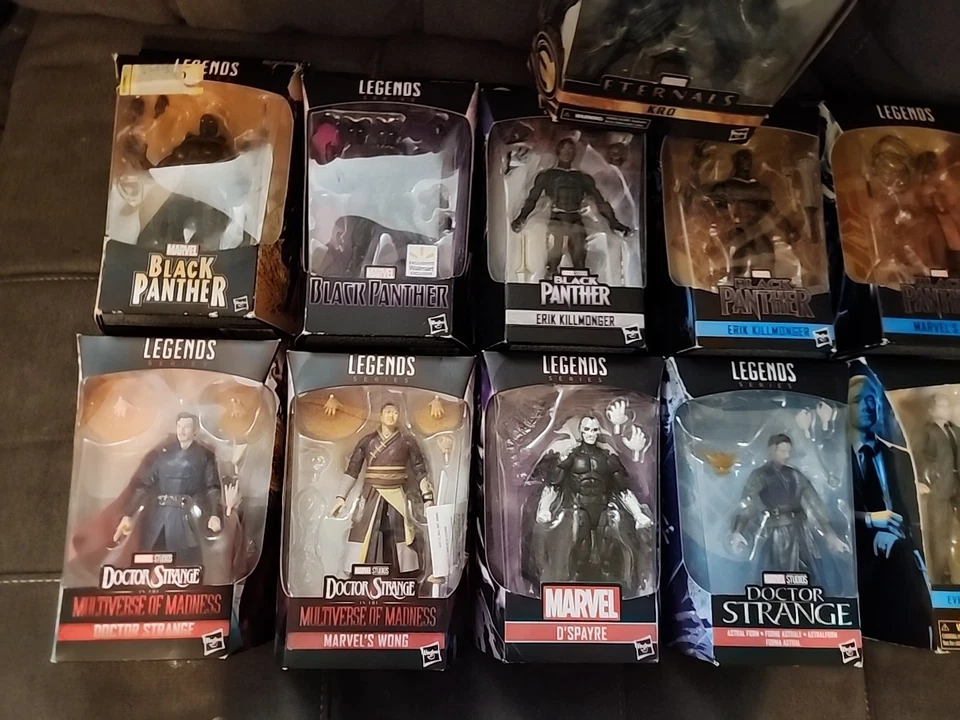 Hasbrp Marvel Legends Lote De 20 Figuras En Caja Algunas Precintadas Buen Estado Foto 2 de 4