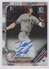 2019 Bowman Draft Chrome Draft Pick Auto Jake Sanford #CDA-JSA Auto 0w7