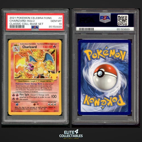 Charizard 4/102 Holo - PSA 10 (Celebrations)