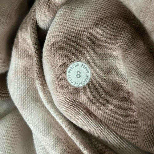 Lululemon All Yours Hoodie in Earth Dye Clay Cotton Terry Size 8 lounge - Picture 6 of 6