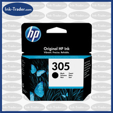 Genuine 305 Ink Cartridge Black For HP Deskjet 2710 - 2730