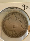 1897 Barber Half Dollar Silver 50C New Orleans Mint US Coin Circulated