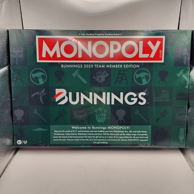 #ad Bunnings Monopoly 2025 Team Member Exclusive Edition Unopened Hammerbarn AU $149.95