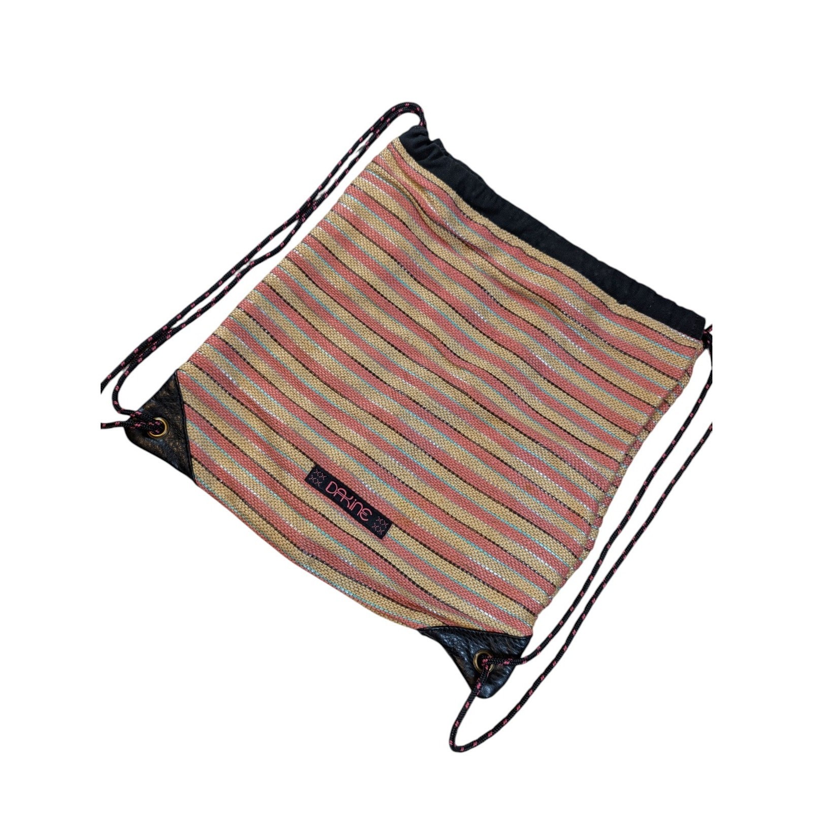 Dakine Drawstring Backpack Multicolor Dakine Cott… - image 1