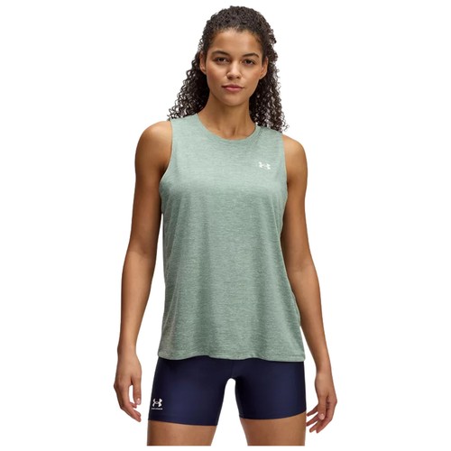 Under Armour Mujer Tech Giro Camiseta sin Mangas Gimnasio Entrenamiento Ua - 第 10/11 張圖片