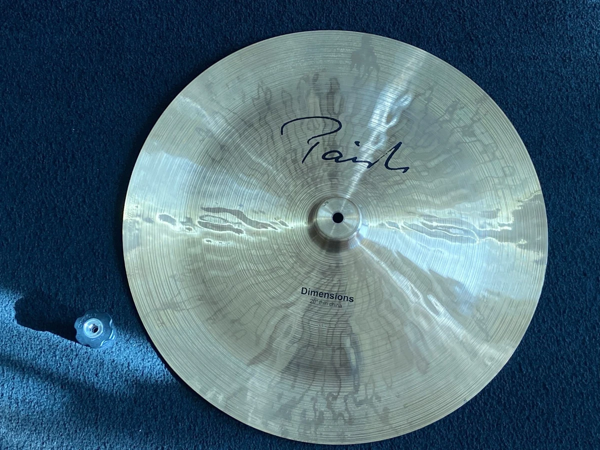 Paiste 20 in Item Diameter China Cymbals for sale | eBay