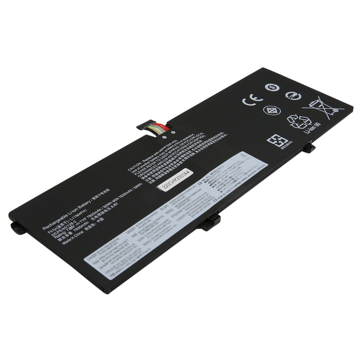 Batterie Yoga C930 haute capacité 7820mAh avec cellules Li-Polymer durables
