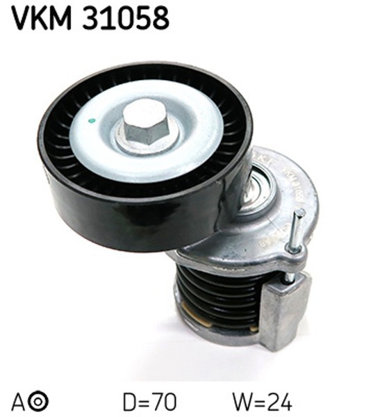 SKF Riemenspanner Keilrippenriemen VKM 31058 FüR VW Audi Golf Passat Skoda Seat-image