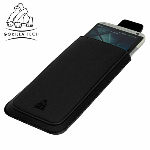 Leather Pull-Up Pouch With Card Slot For iPhone 15 Pro, 15, 14, 13, 12/12 Pro - Picture 4 of 32