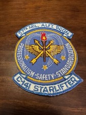 Vintage USAF 57th Military Airlift Squadron Patch - C-141 Starlifter