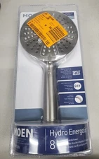 Moen 200H0SRN HydroEnergetix 8 Spray  1 Handheld Shower Head Brushed Nickel