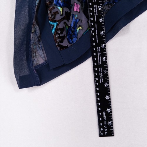 Kimono Topper Soft Surroundings Talla Única Frente Abierto Burnout Terciopelo Floral Boho - Imagen 5 de 7