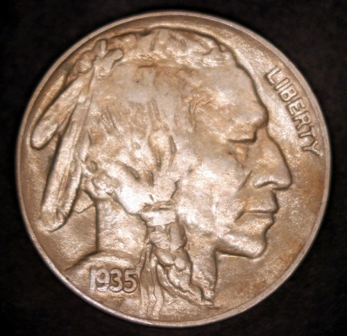 1935 Buffalo Nickel AU-BU (#B) - Picture 15 of 15