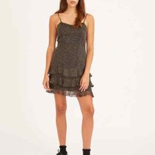 Urban Outfitters Floral Tiered Ruffle Dress Size M NWT