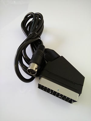 S-Rgb-Scart + Sega Megadrive 2-3 Für All Models Neu