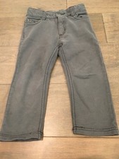 Baby Gap Toddler Grey Skinny Soft Pants, Adjustable Waist. Size 2 Years