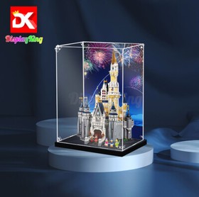 Display King-Display case with screw for Lego The Disney Castle 71040 (US STOCK)