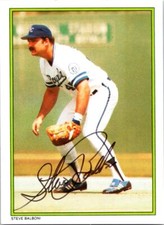 Steve Balboni signed Baseball Card (Kansas City Royals) 1986 Topps All Star #6