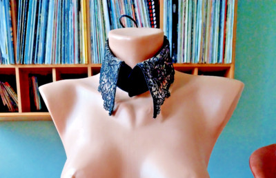 Aubade x Karl Lagerfeld lace collar high collar sexy Fashion One size