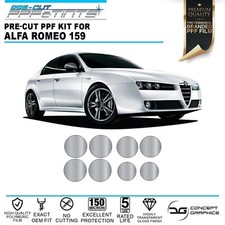 Headlights & Fog Stone Chip Guard Protection Film Kit PPF For Alfa Romeo 159