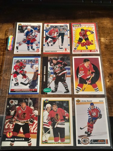 JEREMY ROENICK (31) hockey cards lot - Chicago Blackhawks - Picture 2 of 5