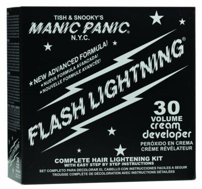 #ad #ad Manic Panic Flash Lightning Hair Bleach Kit 30 Volume $16.94
