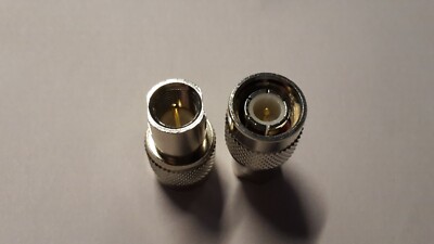 Steckverbinder, 1 Stück FME-Stecker/TNC-Stecker, Adapter, unbenutzt