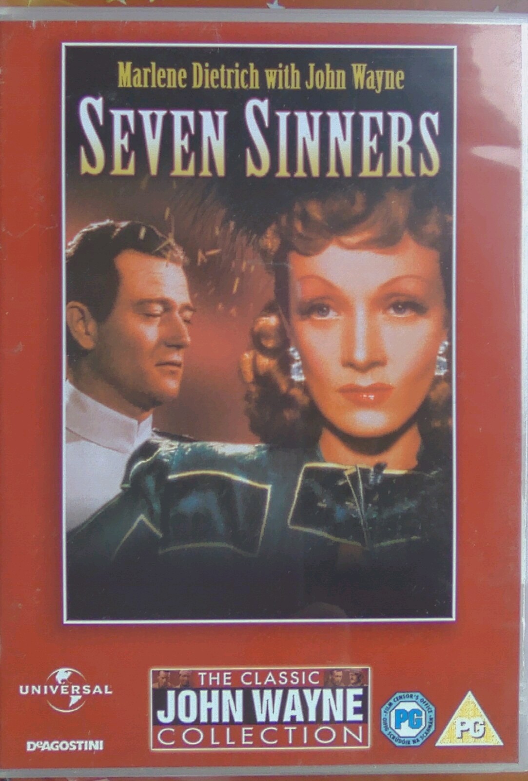 SEVEN SINNERS JOHN WAYNE MARLENE DIETRICH New Sealed DVD