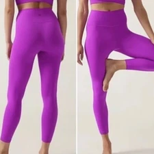 ATHLETA Transcend 7/8 Tight  | Jazzy Purple M #798638 NWT