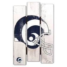LOS ANGELES RAMS FENCE WOOD SIGN 11"X17'' BRAND NEW WINCRAFT
